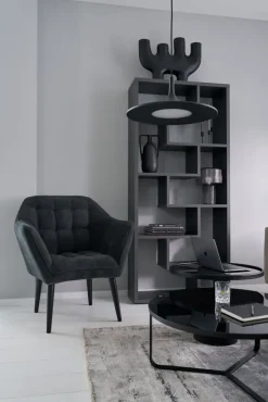 casaNOVA Kerzenständer 19 cm schwarz