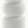 casaNOVA Kerzenständer groß 38,5 cm weiß
