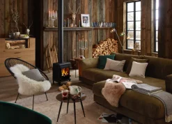 casaNOVA Laterne INDIA 75 cm Weide