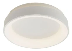 casaNOVA LED Deckenlampe LUNEA 45 cm weiß