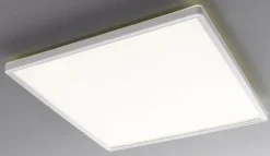 casaNOVA LED Deckenlampe PLAIN 42 x 42 cm weiß