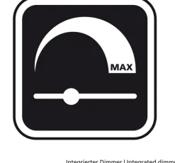 casaNOVA LED Tischlampe CORBY nickelfarbig /Glas weiß