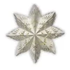 casaNOVA Lichtobjekt Papieranhänger SCHNEEFLOCKE mit Beleuchtung 48,3 cm
