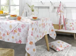 casaNOVA Mitteldecke FLORA 90 x 90 cm mehrfarbig