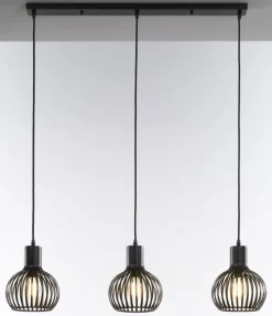 casaNOVA Retrofit Balkenpendel COLLIN II 3-flg schwarz