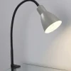 casaNOVA Retrofit Schreibtischlampe FLIX zum Klemmen grau