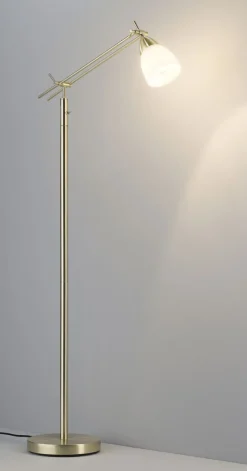 casaNOVA Retrofit Stehlampe CURO messingfarbig