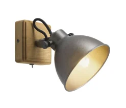 casaNOVA Retrofit Wandlampe TIMBER