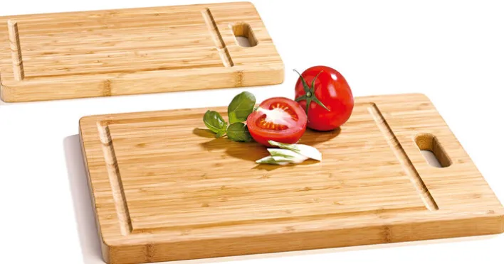 casaNOVA Schneidebrett 39 x 33 cm Bambusholz