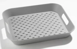 casaNOVA Tablett 38,8 x 38 cm grau