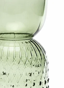 casaNOVA Vase 25 cm grün