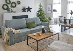 casaNOVA Vase 19 cm 2-teilig grün