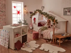 casaNOVA Weihnachten Kaffeetasse TANNENDUFT & LICHTERGLANZ weiß