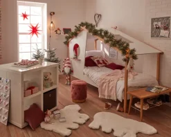 casaNOVA Weihnachten Kaffeetasse TANNENDUFT & LICHTERGLANZ weiß