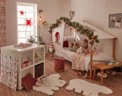 casaNOVA Weihnachten Kaffeetasse TANNENDUFT & LICHTERGLANZ weiß