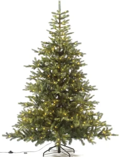 casaNOVA Weihnachten Tannenbaum mit LED Beleuchtung GRANDIS 210 cm