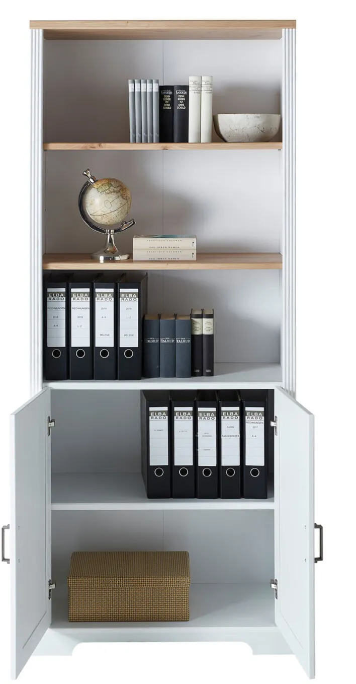 CASAVANTI Aktenschrank JASMIN 86 x 204 cm Pinie hell/ Artisan Eiche