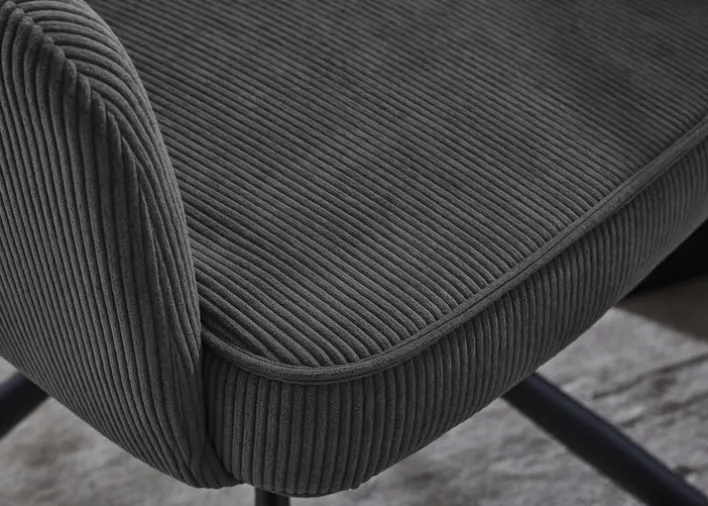 CASAVANTI Armlehnenstuhl MADRID Bezug Cord grau