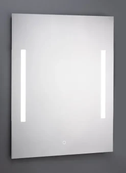 CASAVANTI Badspiegel beleuchtet mit LED 70 x 100 cm Spiegelglas