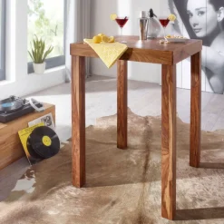 CASAVANTI Bartisch 80 x 80 cm braun