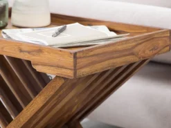 CASAVANTI Beistelltisch MUMBAI 60 x 40 Sheesham