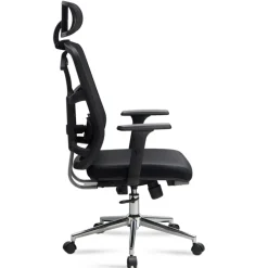 CASAVANTI Bürostuhl 68x130x68 cm Stoff schwarz