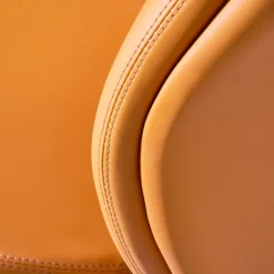 CASAVANTI Bürostuhl 74x125x74 cm Kunstleder braun