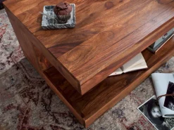 CASAVANTI Couchtisch 60 x 90 cm Sheesham massiv