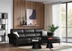 CASAVANTI Couchtisch 90 x 90 cm rund Glaskeramik bronzefarbig