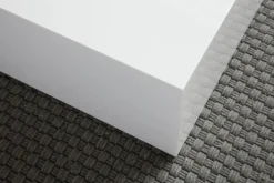 CASAVANTI Couchtisch 60 x 60 cm Weiß