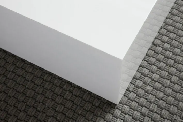 CASAVANTI Couchtisch 60 x 60 cm Weiß