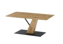 CASAVANTI Couchtisch BRESCIA 110 x 60 cm Eiche Schwarz