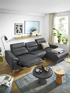 CASAVANTI Ecksofa ASTI dunkelgrau