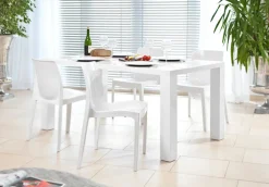 CASAVANTI Esstisch 140 x 90 cm weiß