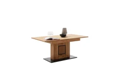 CASAVANTI Esstisch ASSINI 180(230)x100 cm Ast/Balkeneiche Anthrazit