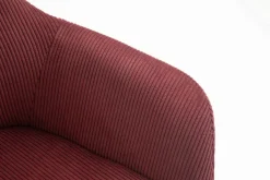 CASAVANTI Esszimmerstuhl 2er Set beere/schwarz