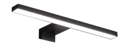 CASAVANTI LED Aufsatzleuchte 30 cm breit Glas/schwarz