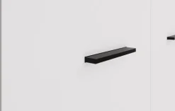 CASAVANTI Schuhschrank LEON II 90 x 195 cm weiß/braun