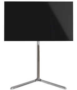 CASAVANTI TV Ständer 89 x 135 cm silberfarbig/ schwarz