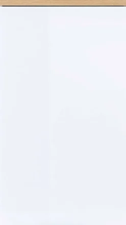 CASAVANTI Wandschrank CARA 39 x 69 x 27 cm weiß/braun