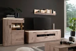 CASAVANTI Wohnwand MODENA I 3-teilig braun