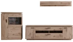 CASAVANTI Wohnwand MODENA I 3-teilig braun