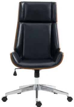 Chefsessel schwarz/ braun