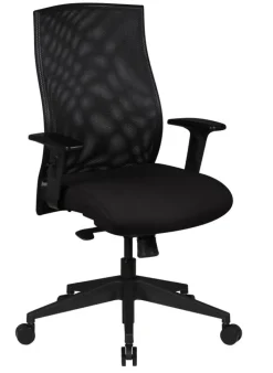 Chefsessel schwarz matt