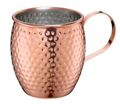 cilio Becher MOSCOW MULE 500 ml kupferfarbig Hammerschlag