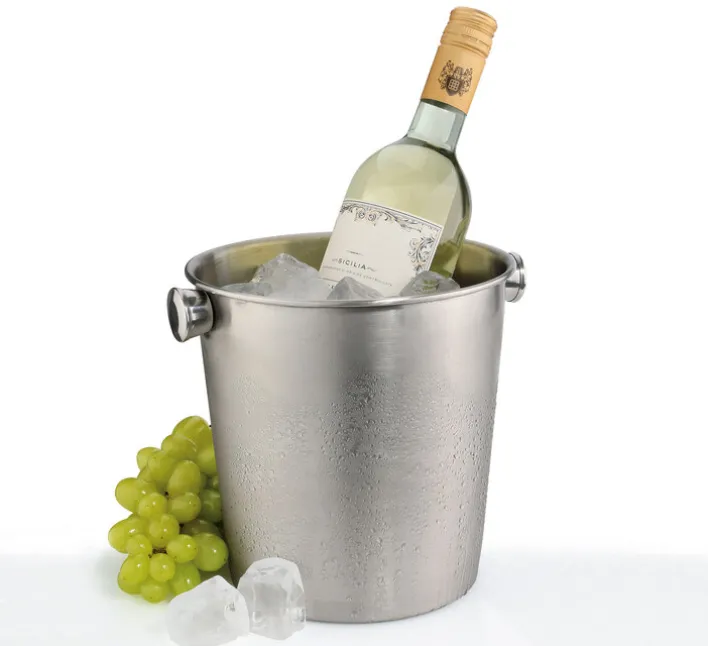 cilio Flaschenkühler VINO 19x19 cm Edelstahl