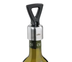 cilio Weinflaschenverschluss LEVA silberfarbig