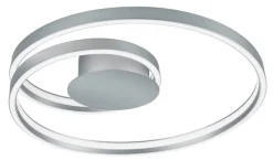 CINQUE LED Deckenlampe CIOLA 72 cm nickelfarbig