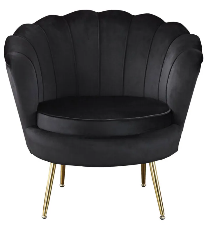 Cocktailsessel schwarz