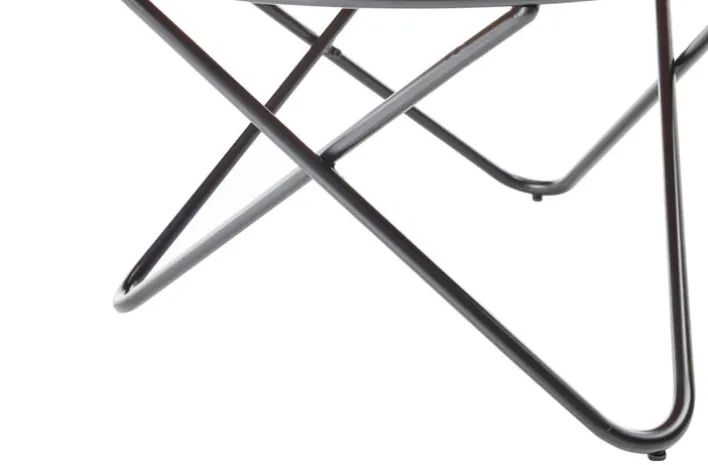 Couchtisch 80 x 46 cm schwarz